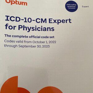 Optum 2023 ICD-10-CM Expert For Physicans (Medical Coding Textbook)